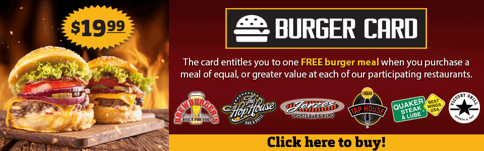 Burger Card Ad