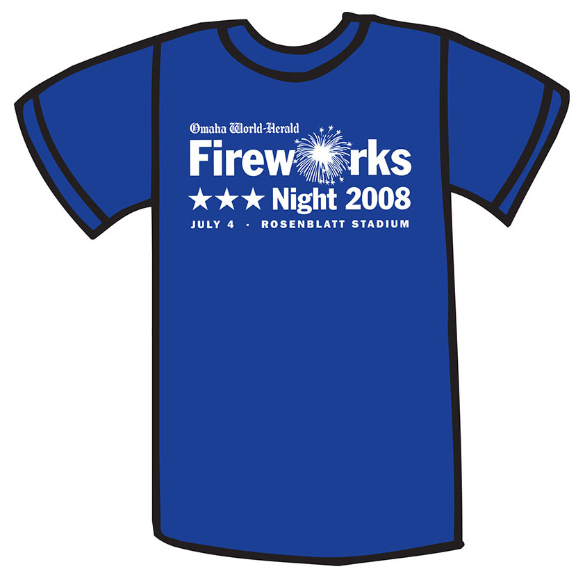 Fireworks T-shirt