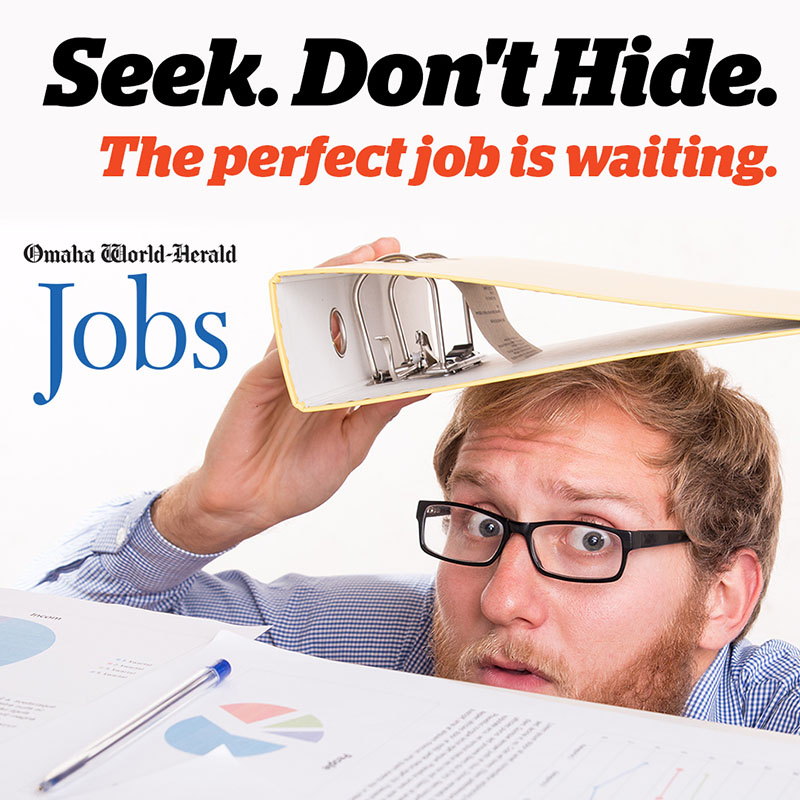 Seek Don't Hide Jobs Ad