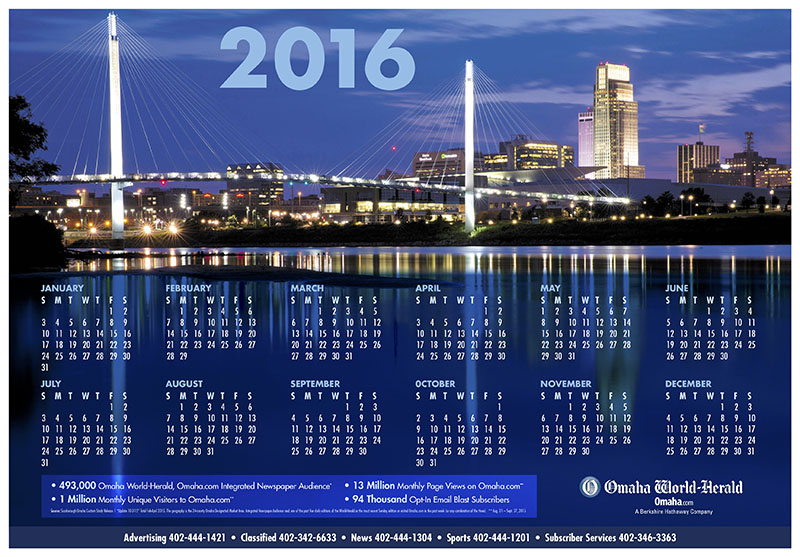 2016 Wall Calendar